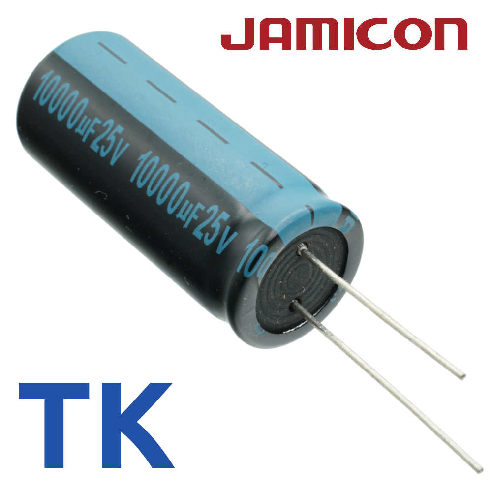 10000мкФ 25В / TK / 18x40 / 105 С / конденсатор электролитический (1шт)