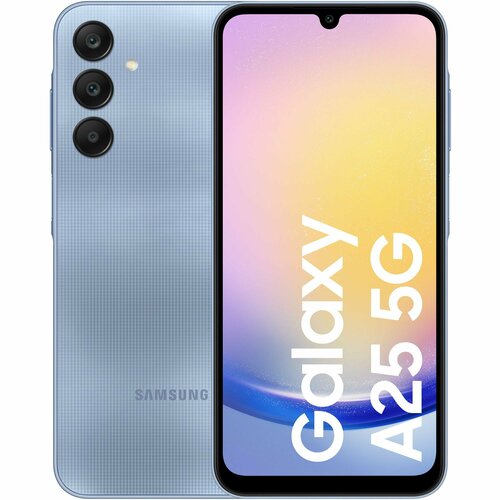Смартфон Samsung Galaxy A25 5G, 8/256Gb, nano SIM+eSIM, Blue (Синий) голубой