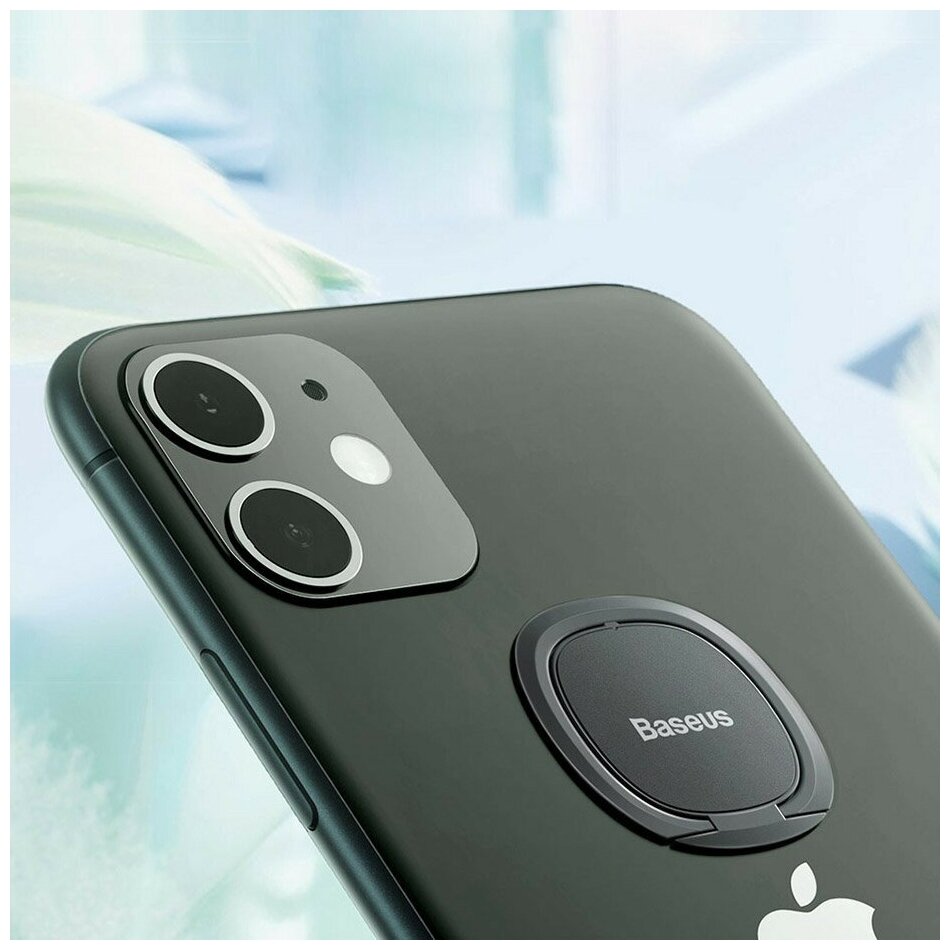 Невидимый держатель для телефона SUYB-0S Baseus Invisible phone ring holder Silver, Серебро — фото 1