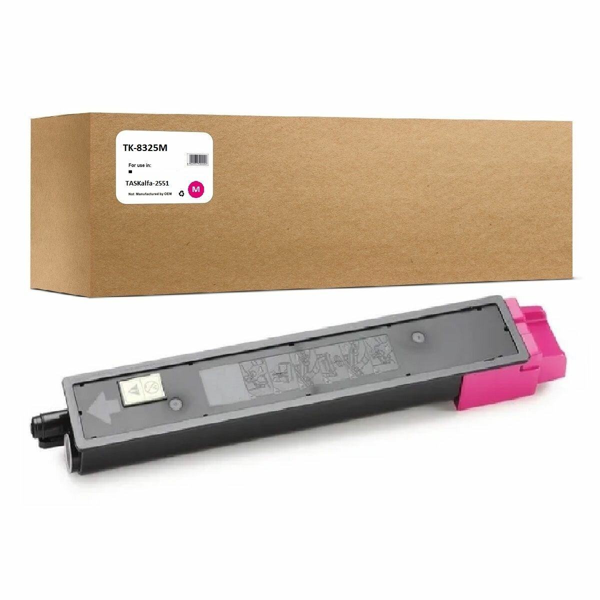 Картридж TK8325 для Kyocera TASKalfa-2551 12K Magenta Compatible (совместимый)