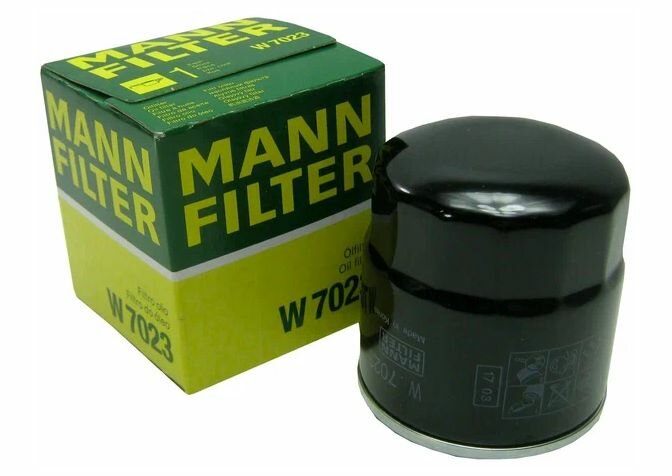 Mann Filter Фильтр масляный Kia Rio Киа Рио 3
