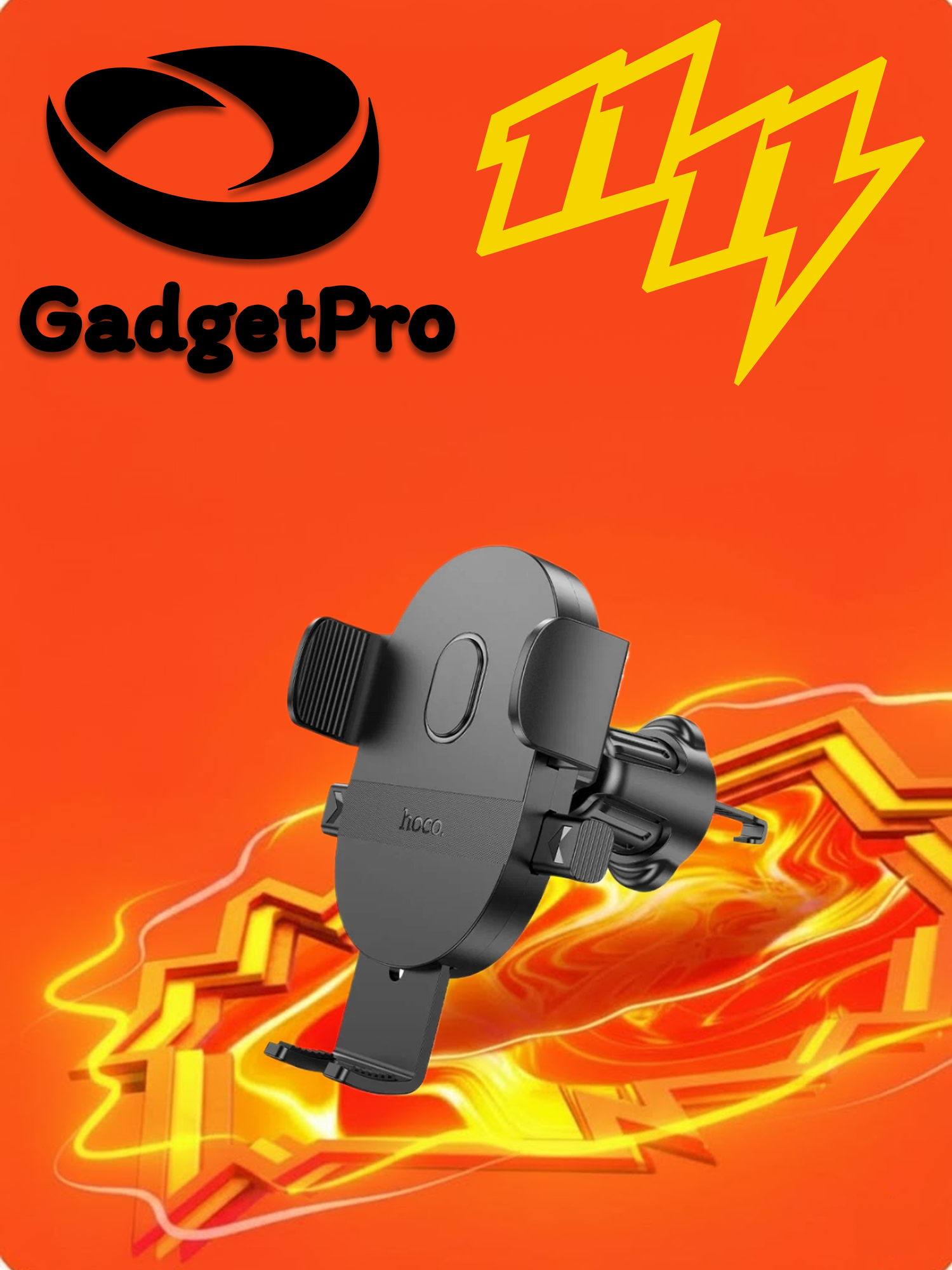 Автомобильный держатель Hoco H18 для телефона на дефлектор: надежный и удобный