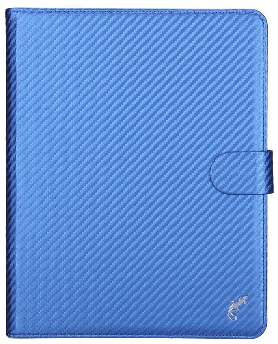 Универсальный чехол-книжка для планшетов 9-11 дюймов ( 252 * 195 мм ), карбон синий