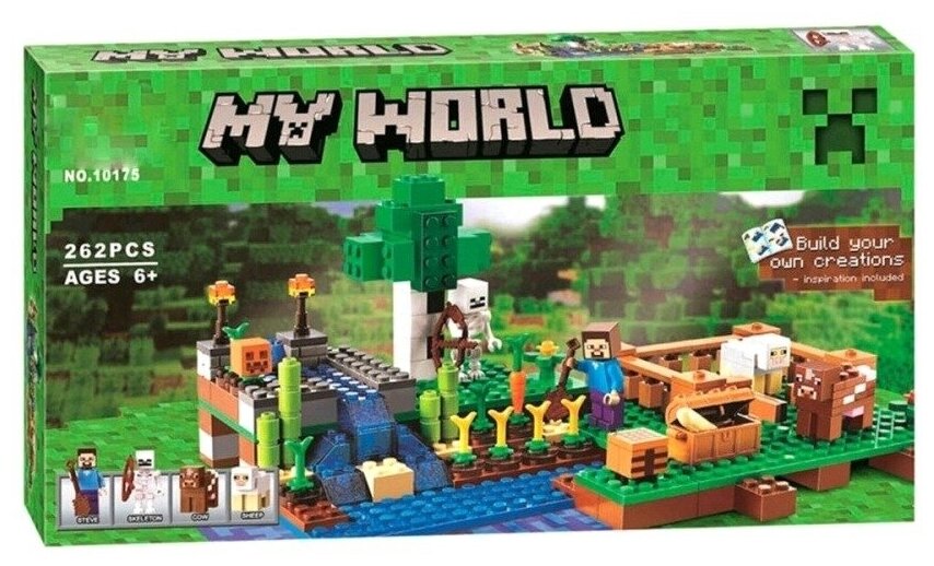 Конструктор / Мой мир / My World / Майнкрафт / Minecraft / Ферма