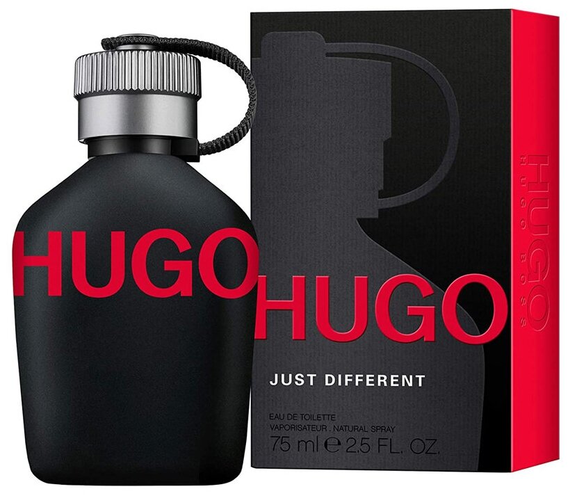 Hugo Boss, Hugo Just Different, 75 мл, туалетная вода мужская