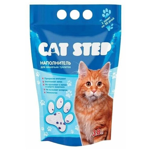 Cat Step 1,81кг силикагель 3,8л на 1 мес 1/8