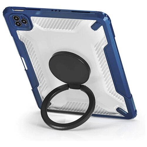 Чехол для планшета Mecha Rotative Stand Case для Apple iPad 10.2/10.5' Blue чехол обложка для apple ipad 7 ipad 8 ipad 9 10 2 розовый чехол для стилуса apple pencil чехол с подставкой обложка smart cover ipad 10 2