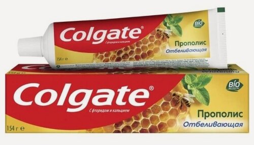 Изображение товара Зубная паста Colgate Прополис Отбеливающая, 100 мл