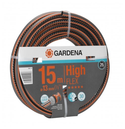 Шланг поливочный Gardena HighFLEX 1/2" (13мм) 15м (18061-20.000.00) - фотография № 10