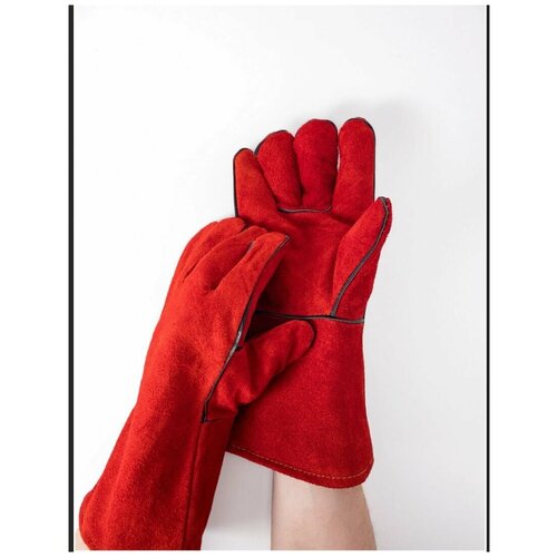 Перчатки огнестойкие для тандыра - 2шт перчатки для духовки с высокой термостойкостью 500 градусов огнестойкие для барбекю теплоизоляционные перчатки для микроволновой печи
