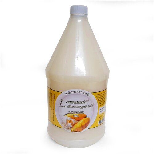 LAMENATT Массажное Масло Манго и Рис - Mango with sticky rice (Таиланд) 3600ml.