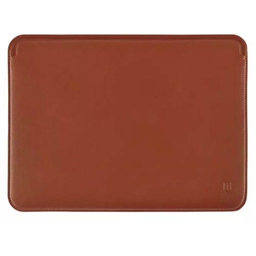 Чехол для ноутбука WiWU Skin Pro Platinum Tech Leather Sleeve для Apple MacBook Pro 14.2 Brown чехол wiwu для apple macbook 14 2 2021 skin new pro 2 leather sleeve blue 6936686401524