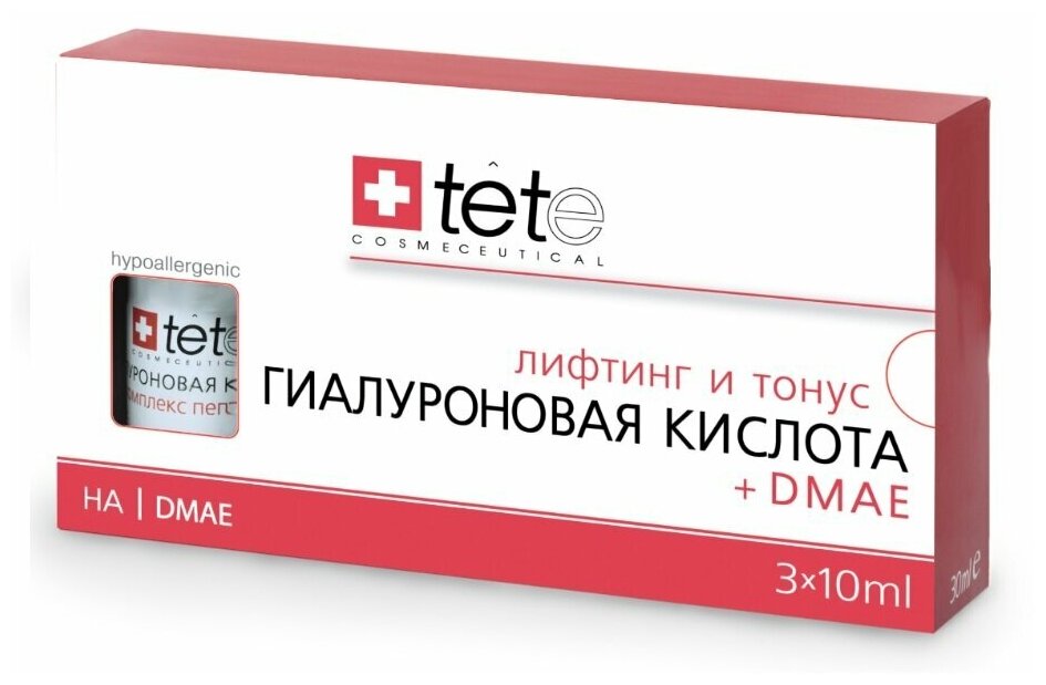 Гиалуроновая кислота с дмаэ TETe Cosmeceutical Hyaluronic Acid + DMAE