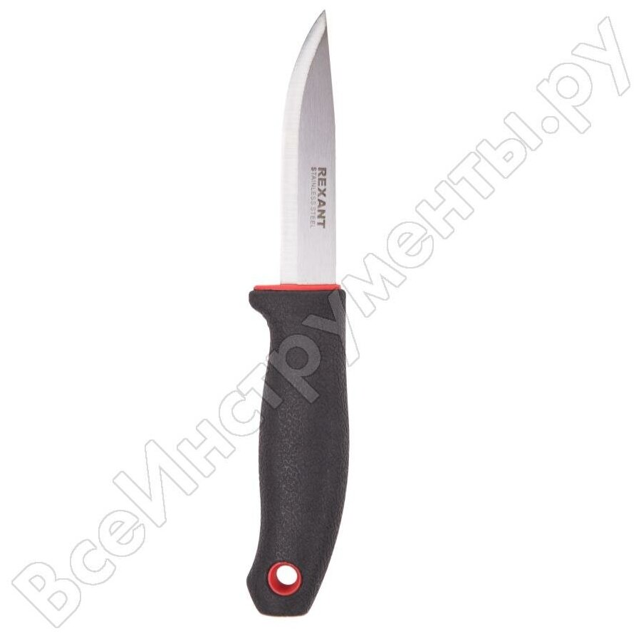 REXANT Нож строительный нержавеющая сталь лезвие 95 мм 12-4921