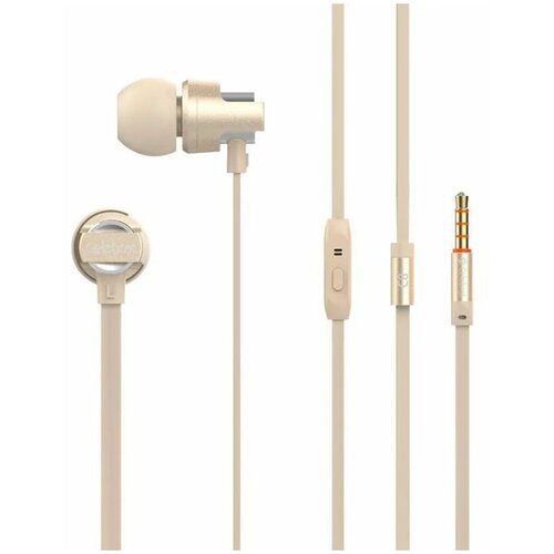 Наушники с микрофоном Celebrat C8 12м золотые 66600₽