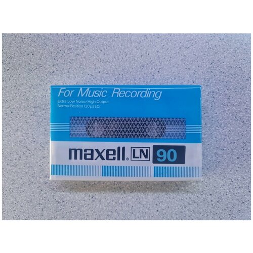 Аудиокассеты Maxell LN90 For Music Recording.