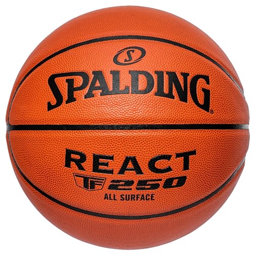 фото Мяч баскебольный spalding react tf-250 sz5