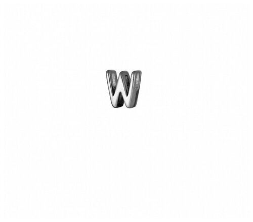 Подвеска сахарок буква W