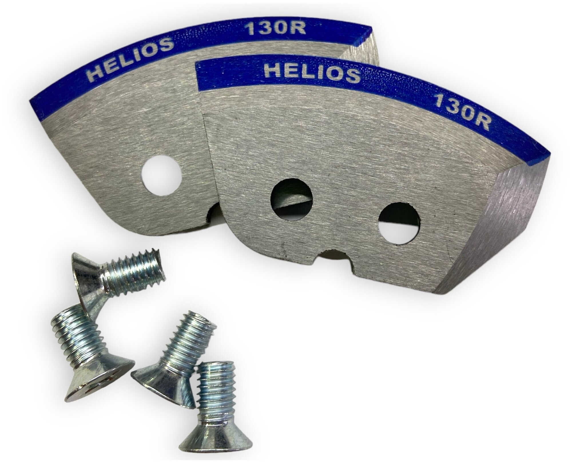 Ножи для ледобура "Helios 130(R)" (полукруглые/ мокрый лед) правое вращение NLH-130R ML