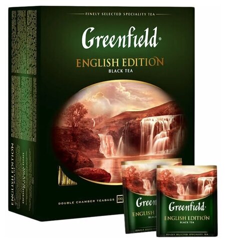 Чай Unitype GREENFIELD (Гринфилд) English Edition - (2 шт)