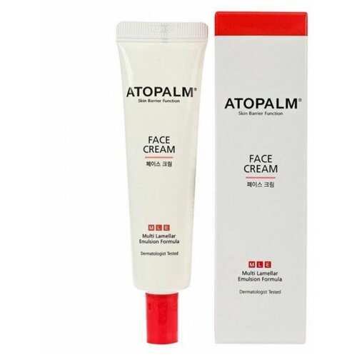 лосьон для лица atopalm лосьон с многослойной эмульсией mle lotion Ламеллярный увлажняющий крем для лица с многослойной эмульсией Atopalm MLE Cream 35 мл