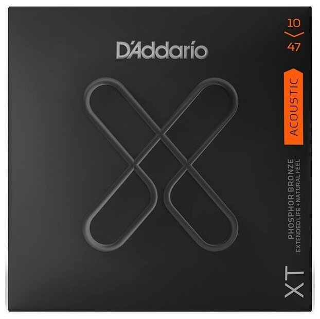 Струны для акустической гитары 10-47 D'ADDARIO XTAPB1047