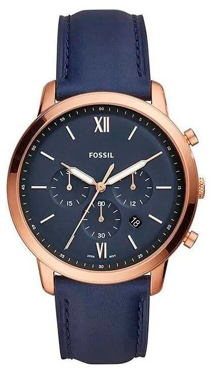 Наручные часы FOSSIL, синий