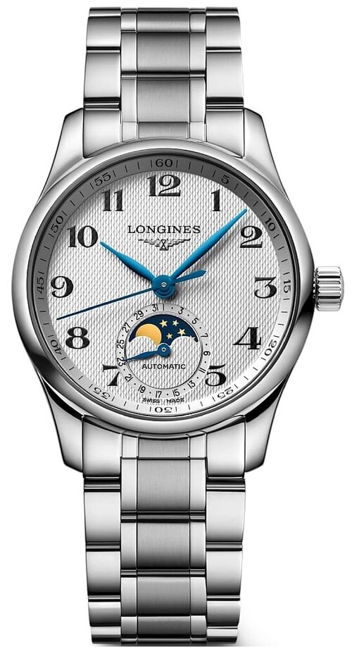 Наручные часы LONGINES The Longines Master Collection, серебряный