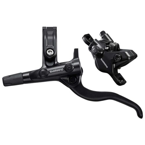 Тормоз дисковый гидравлический Shimano Deore BL-M4100 j-kit, ручка M4100)/калипер MT410), полимерные колодки, 100мм, Передний