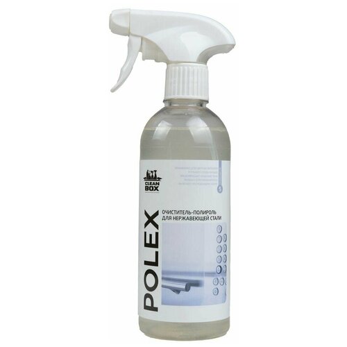 POLEX CleanBox полироль для нержавеющей стали 0,5л. триггер. 18 шт. в упаковке.