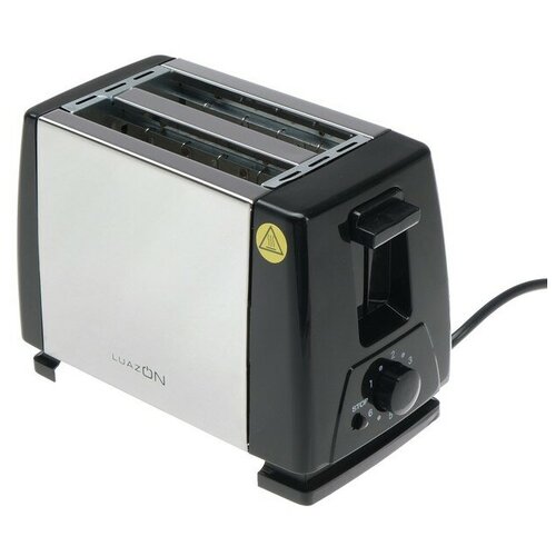 Тостер Luazon LT-03 750 Вт 6 режимов прожарки 2 тоста серебристый 180500₽