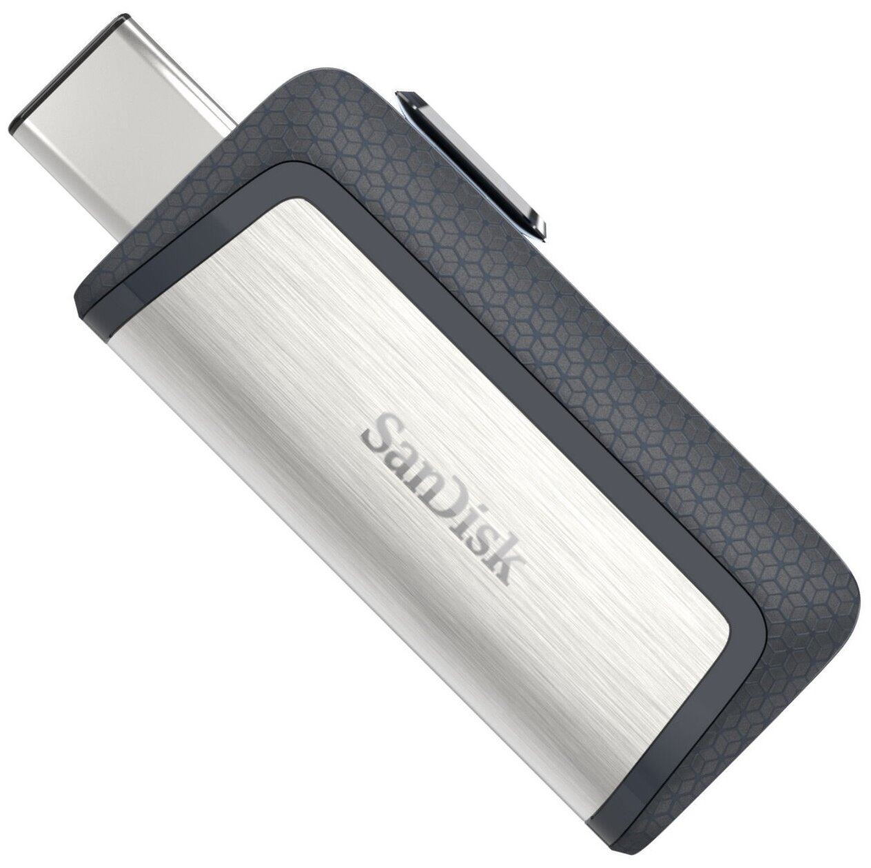 Флешка USB SANDISK Ultra Dual 16Гб, USB3.0, серый и узор [sdddc2-016g-g46] - фото №8