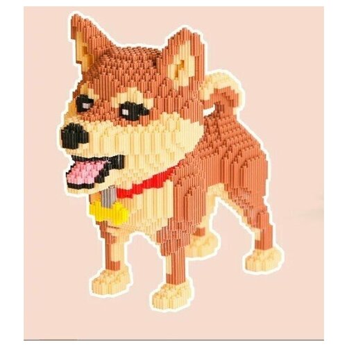 Конструктор из миниблоков / Пластиковый конструктор Сиба-ину (1837 деталей)