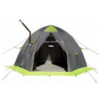 Палатка модульная "лотос 5 Баня (Д-обр вход+ пол ПУ4000)
