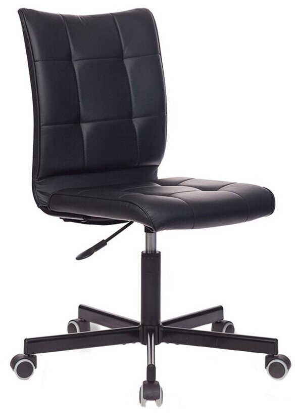 Компьютерное кресло Бюрократ CH-330M офисное, обивка: искусственная кожа, цвет: черный - фотография № 7
