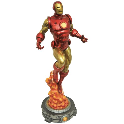 Железный Человек 29см Фигурка Iron Man фигурка diamond select marvel gallery spider man miles morales gallery diorama statue 1 6 18 см 84219