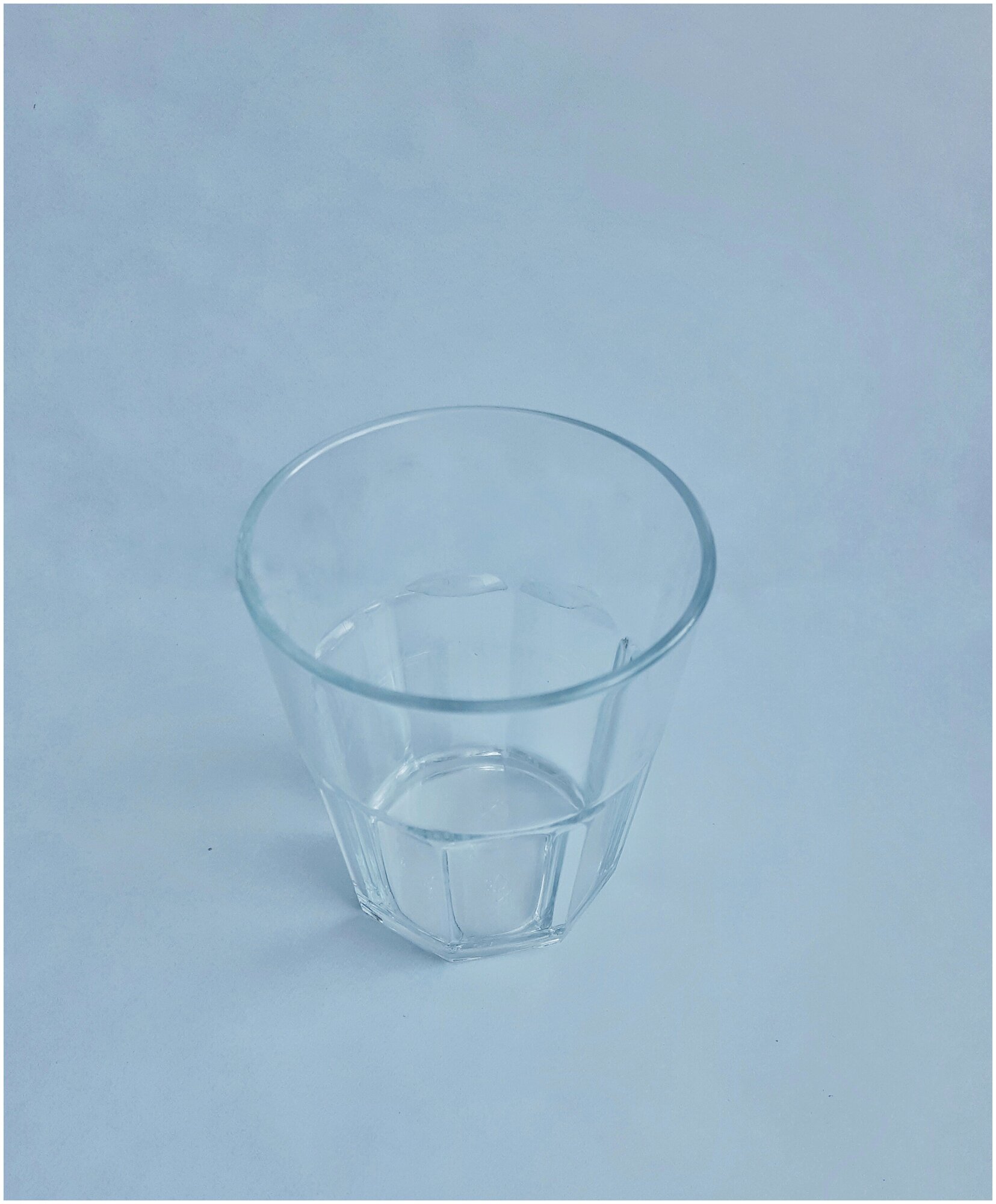 Стакан 200 мл. для многоразового использования из Поликарбоната (плотного пластика) (прозрачный 4 штуки) - фотография № 6