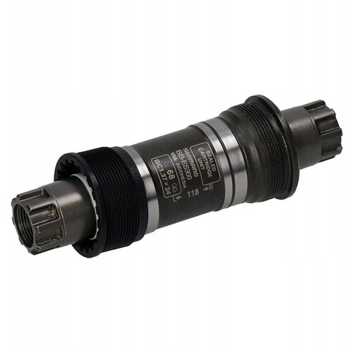 Каретка Shimano, ES300, 68/118, без болтов, EBBES300B18 каретка shimano bb es300 octalink 68х113мм подшипник закрытого типа без болтов