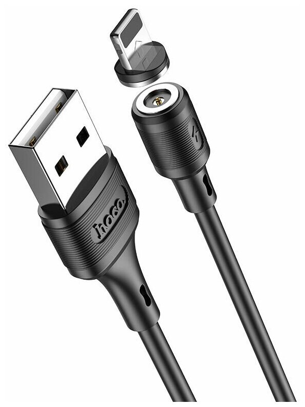 Кабель Hoco X52 USB-Lightning (2.4 А) 1 м, черный - фотография № 5