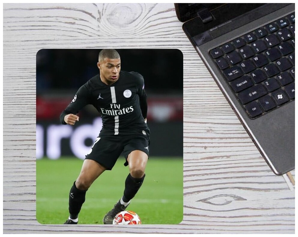 Коврик Kylian Mbappe Lottin, Килиан Мбаппе Лоттен для мышки №1