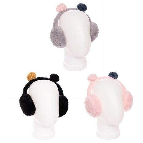 Наушники меховые TEPLO микс цветов пудровый серый черный 31900₽