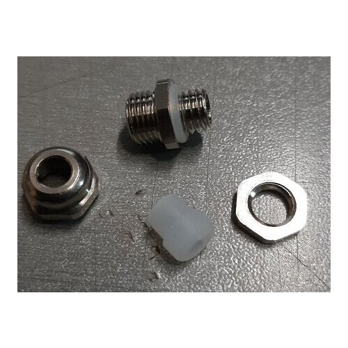 Ниппель с силиконовой втулкой термоввод для термометра М10 10ммх15 35-65мм 20000₽