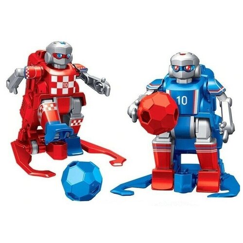 фото Радиоуправляемые роботы-футболисты 2 робота футбольное поле 2.4g junteng jt9911 cs toys