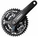 Shimano Система Shimano Altus M311, 175мм, Кв, 42/32/22T, цвет Черный