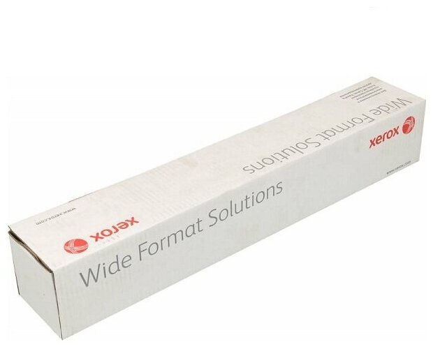Бумага XEROX для черно-белой струйной печати А1/24' (610 мм) 90 г/м2, 46 метров, 450L90004