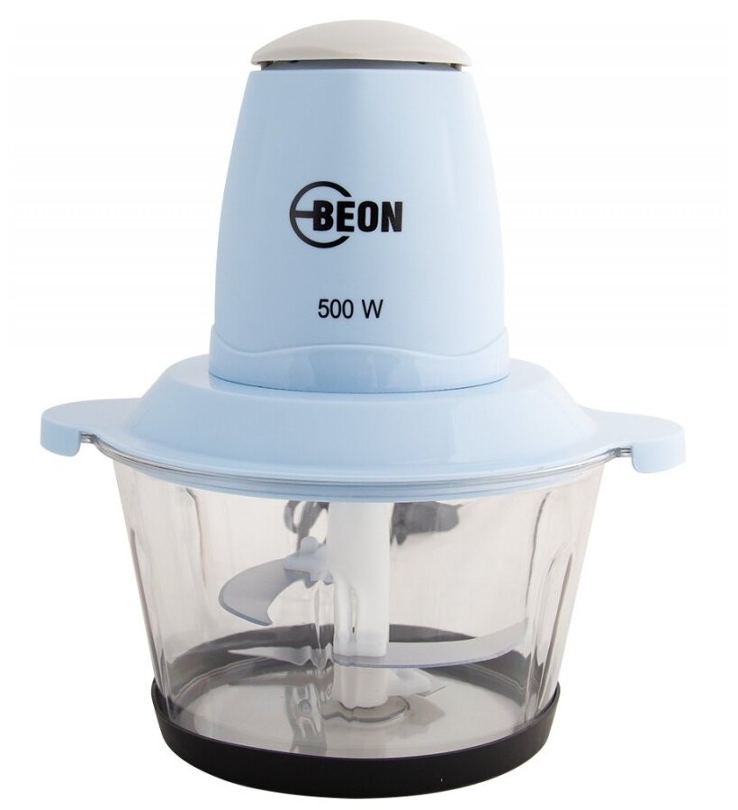 Измельчитель Beon BN-2701 чоппер чаша пластик 2л 500Вт, система тройных ножей / 3 лезвия