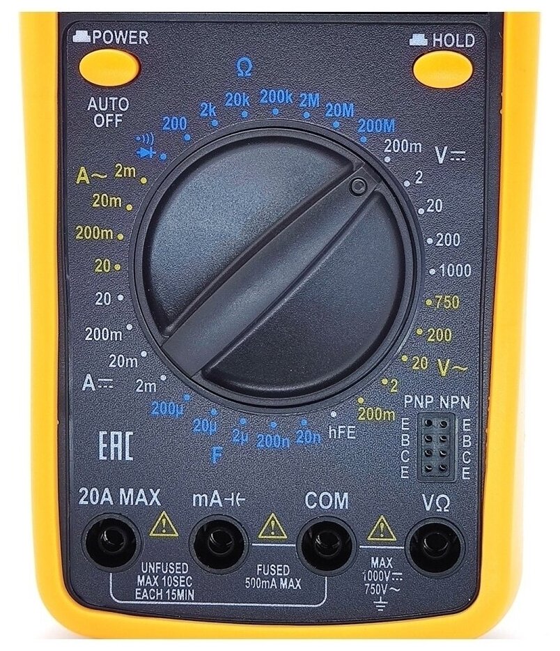 Мультиметр цифровой OT-INM29 Орбита - фотография № 7