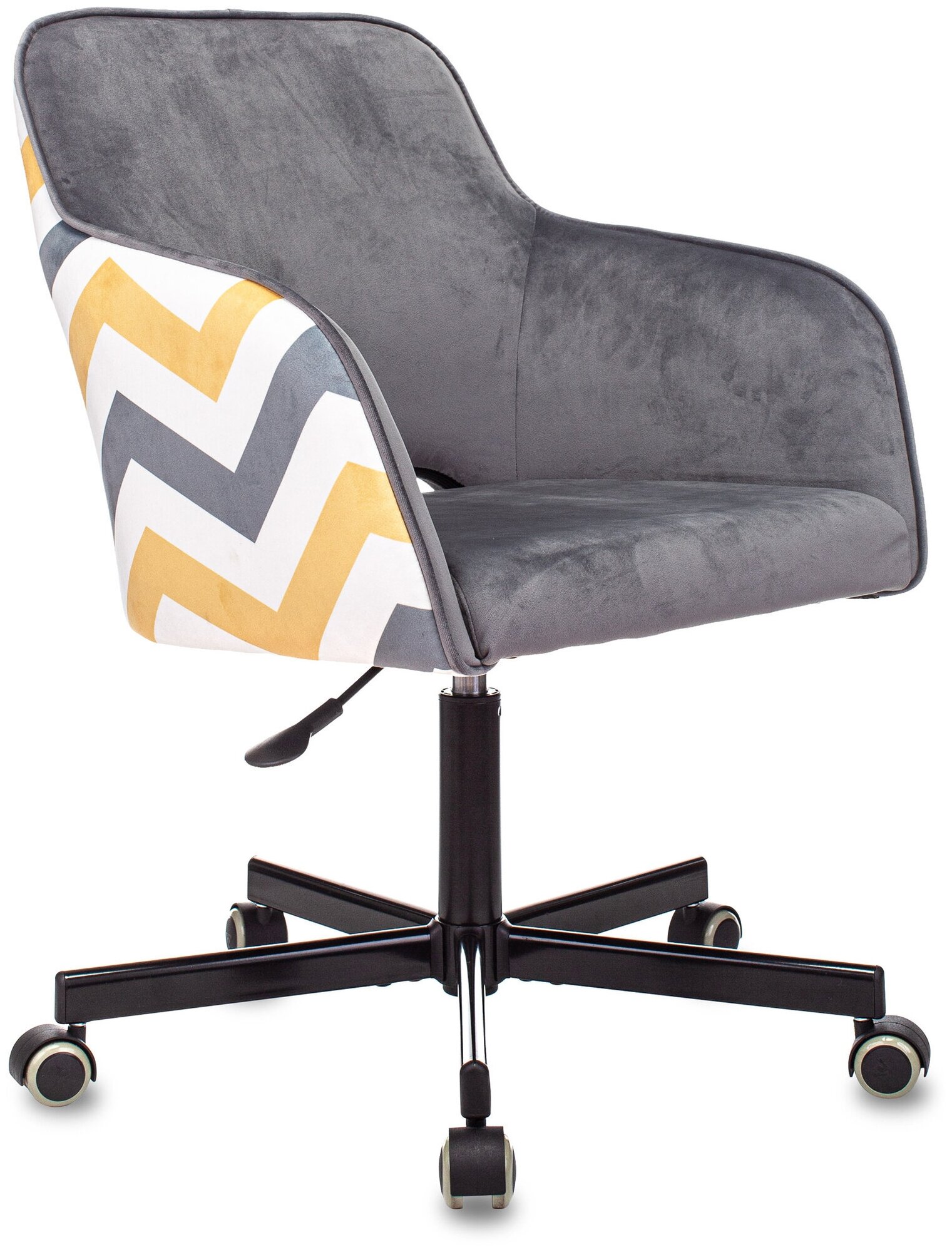 Компьютерное кресло Бюрократ CH-380M офисное, обивка: текстиль, цвет: серая жемчужина Italia 26