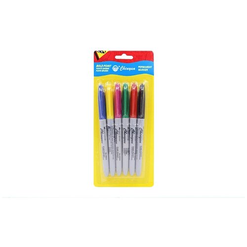 Крепком Basir Набор маркеров MC-95000-6 ( набор 6шт)