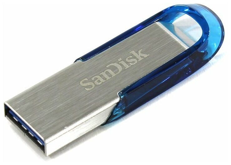 Флешка USB Sandisk SDCZ73-128G-G46 128 Gb Ultra Flair USB 3.0 серый